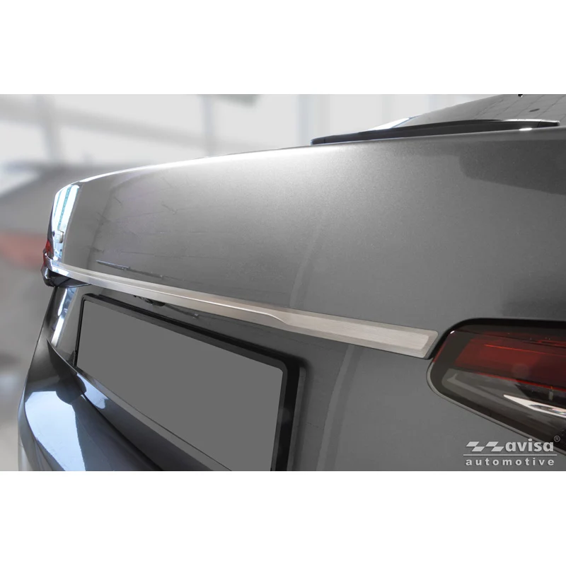 Avisa, Bagagerumsbeklädnad, borstat rostfritt stål, passar till Skoda Superb IV Liftback (NZ3) (2024-)