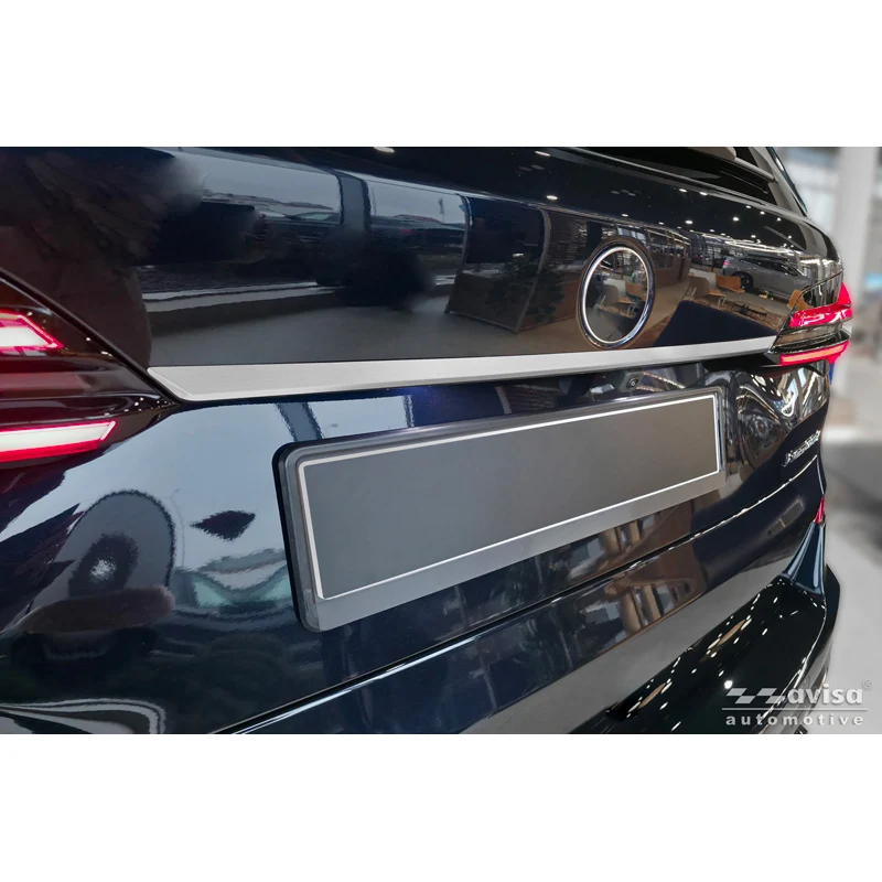 Avisa, Bakluckeskydd, Borstat rostfritt stål, passar till BMW X5 IV (G05) M-Sport (2018-2023) & Facelift (2023-)