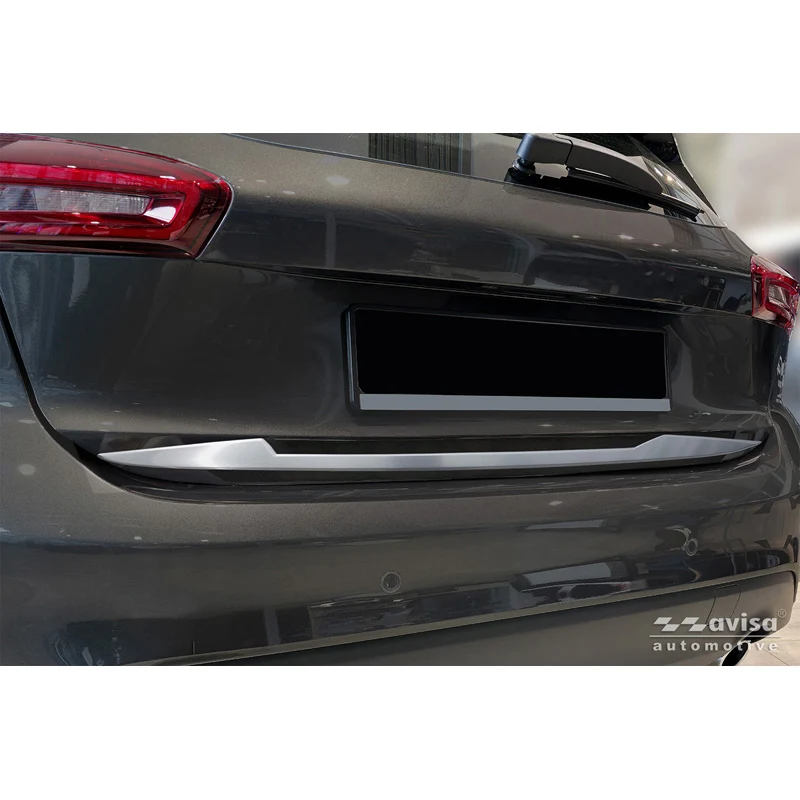Avisa, Bakluckeklädsel, Borstat rostfritt stål, passar till Ford Focus IV HB (2018-2021) & Facelift (2021-)
