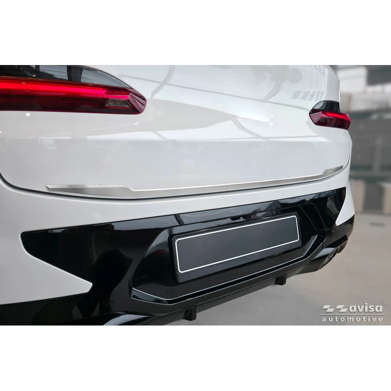 Avisa, Bakluckeskydd, Borstat rostfritt stål, passar till BMW X4 II (G02) M-Sport Facelift (2021-)