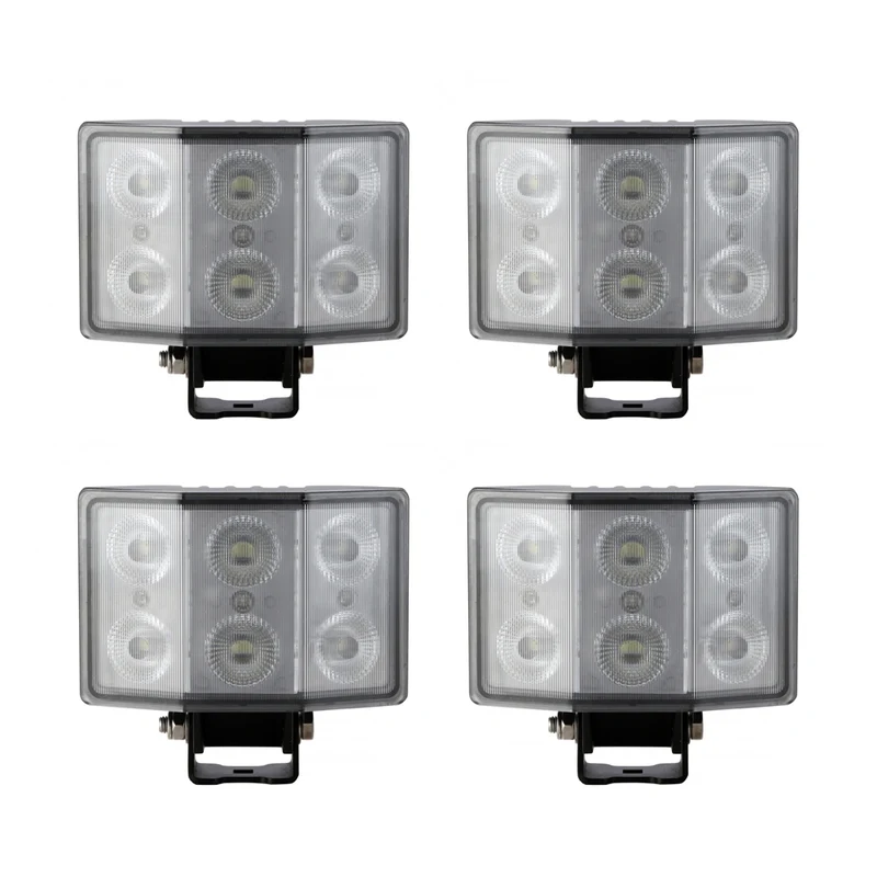 4-pack NIZLED W60RFA, back-/arbetsljus, 60W, arbetsljuspaket