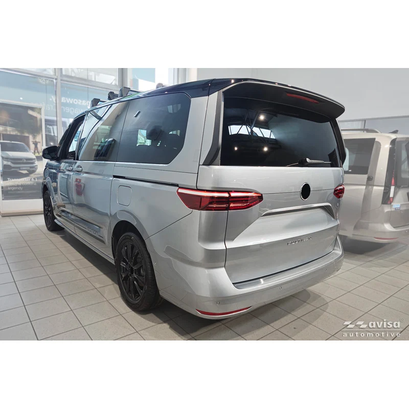 Avisa, Bakluckeklädsel, Borstat rostfritt stål, passar till Volkswagen Multivan T7 (2021-)