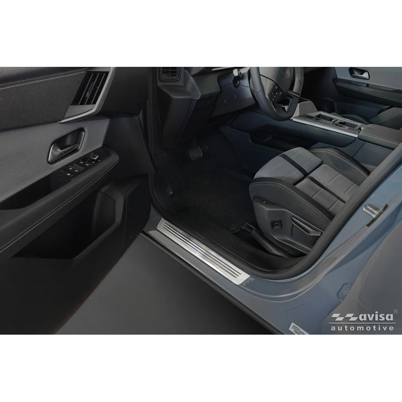 Avisa, Instegsskydd, Rostfritt stål 'Lines', 4 st., passar till Opel Grandland (EV) (2024-)