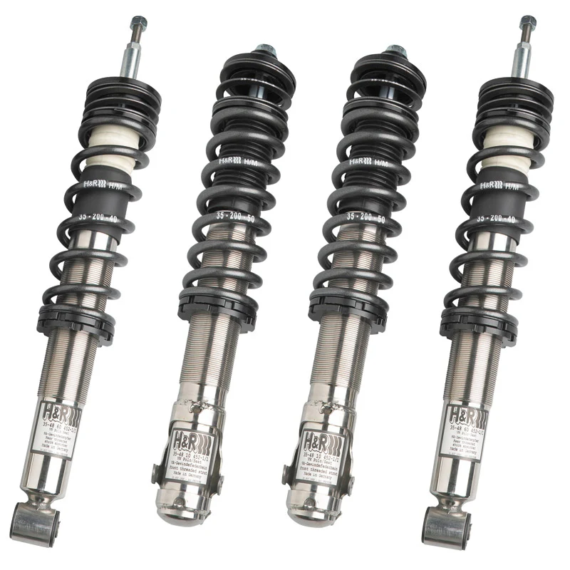 H&R, gängad fjädring, Twin-Tube Coil Over Kit Version 2, passar till Audi A3/S3/TT, Seat Leon, Skoda Octavia, Volkswagen Bora/Golf IV 4WD FA40-70/RA30-60mm