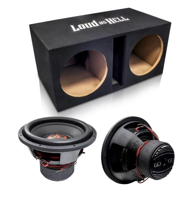 DD Audio 715f-D4 2x15" LOUD AS HELL låda