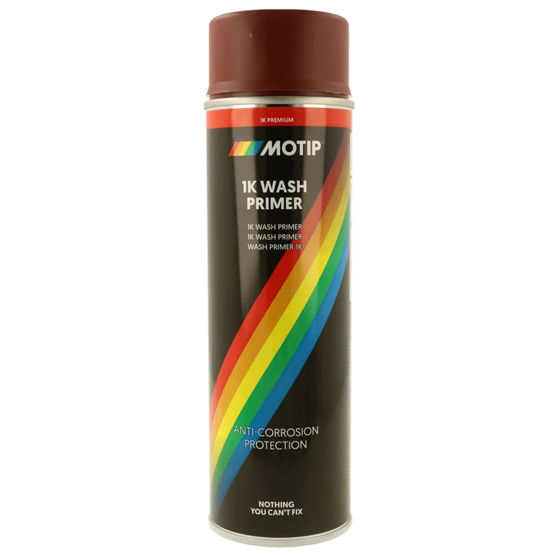 Motip, 1K wash primer, röd, 500ml