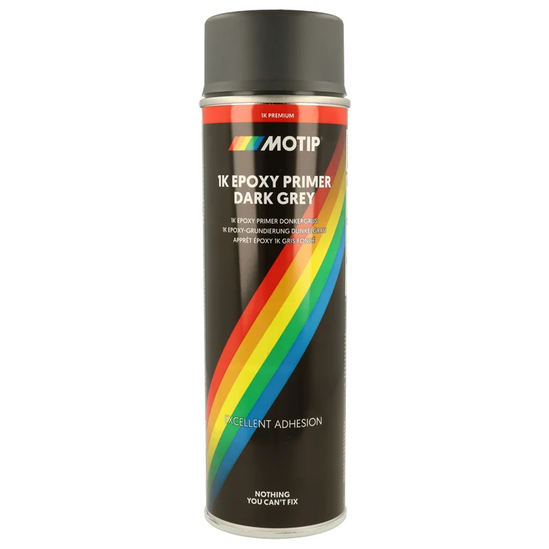 Motip, 1K epoxigrund, mörkgrå, 500ml