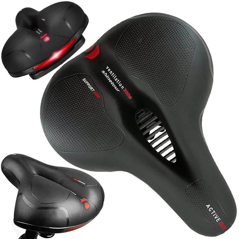 Sportcykelsadel: Ultrakomfort med reflex och ventilation
