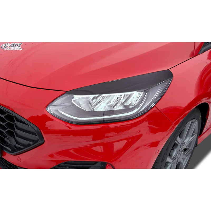 RDX, ögonlock, ABS blank svart, passar till Ford Fiesta VII Facelift (2022-2024)