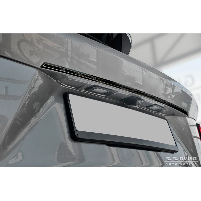 Avisa, bakluckeslist, svart krom rostfritt stål, passar till Kia Sorento IV (MQ4) (2020-)