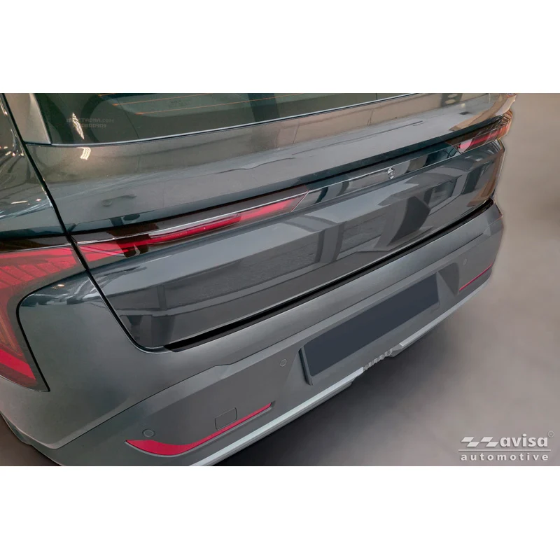 Avisa, Bakre stötfångarskydd, matt svart rostfritt stål, passar till Kia K4 Hatchback (2026-)