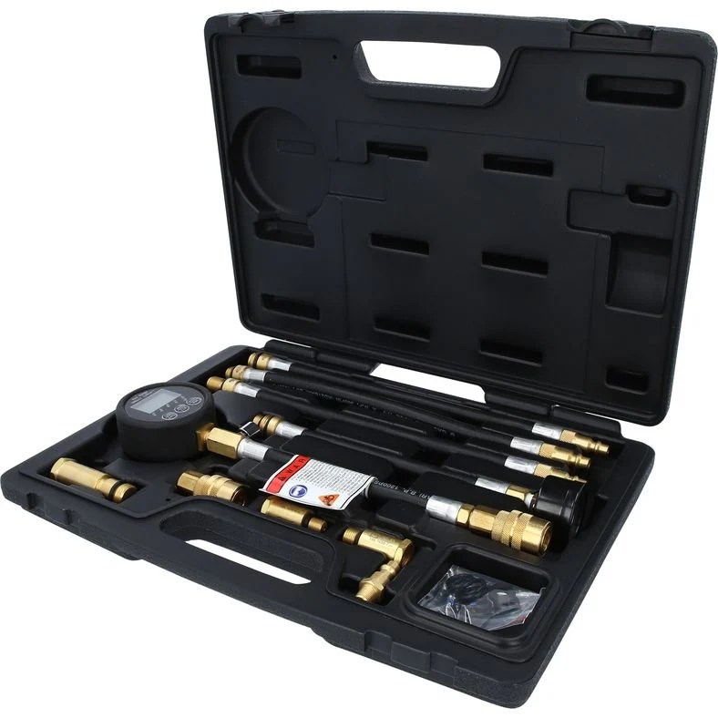 KS TOOLS digital kompresssionstryck-tester 10-delars