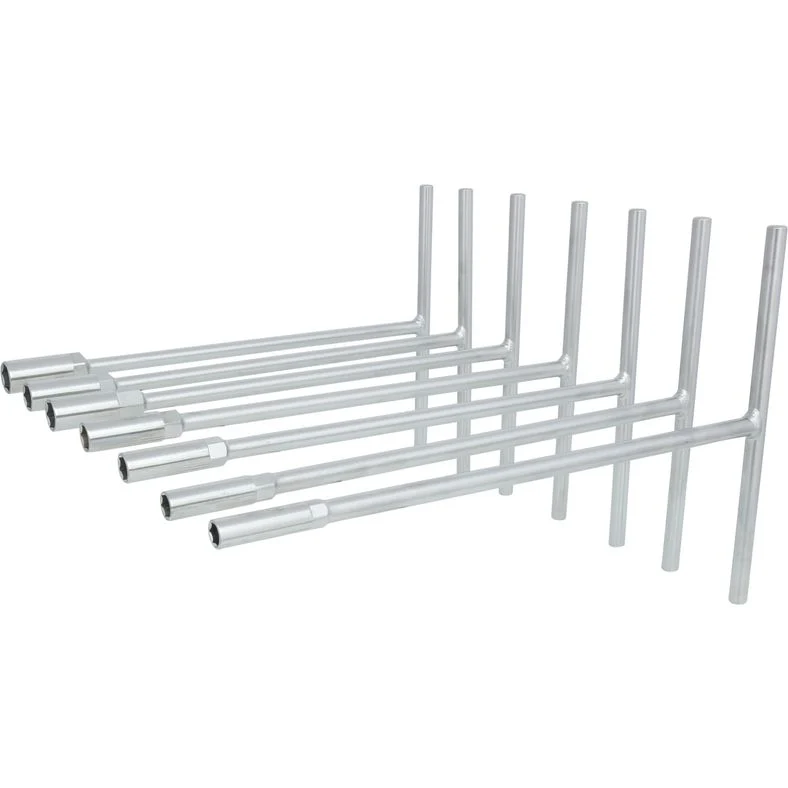 KS TOOLS T-handtag insticksnyckel-sats, 7-delars, 8-14mm