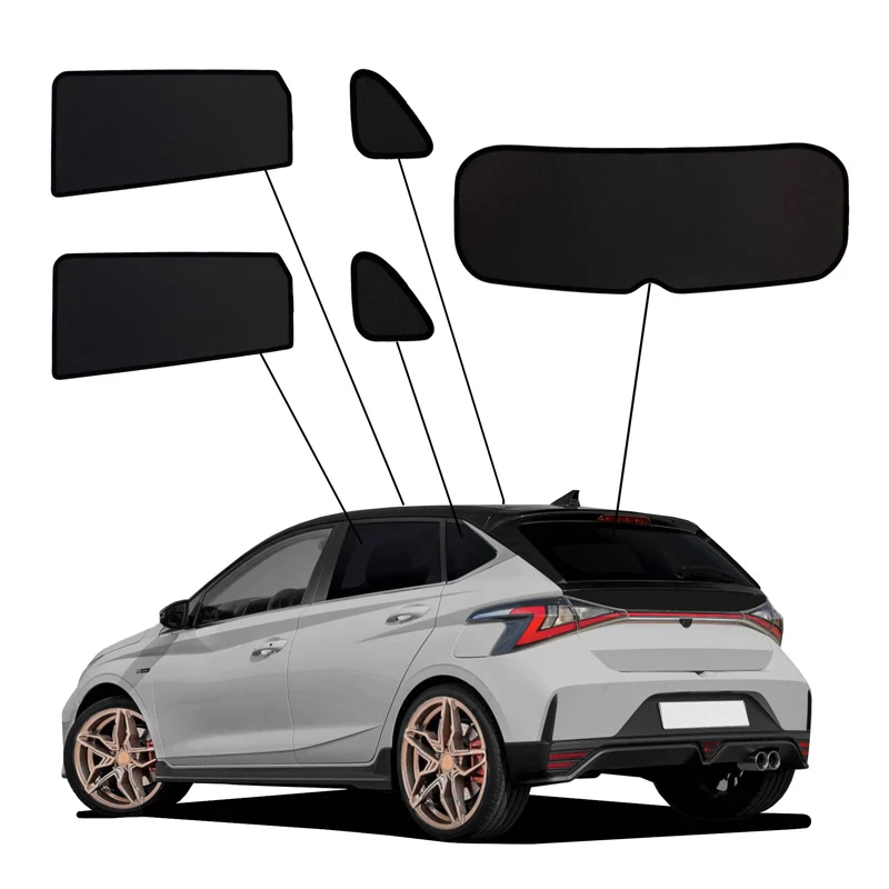 SunClip, solgardin och integritetsskydd, passar till Hyundai i20 III (BC3) (2020-)