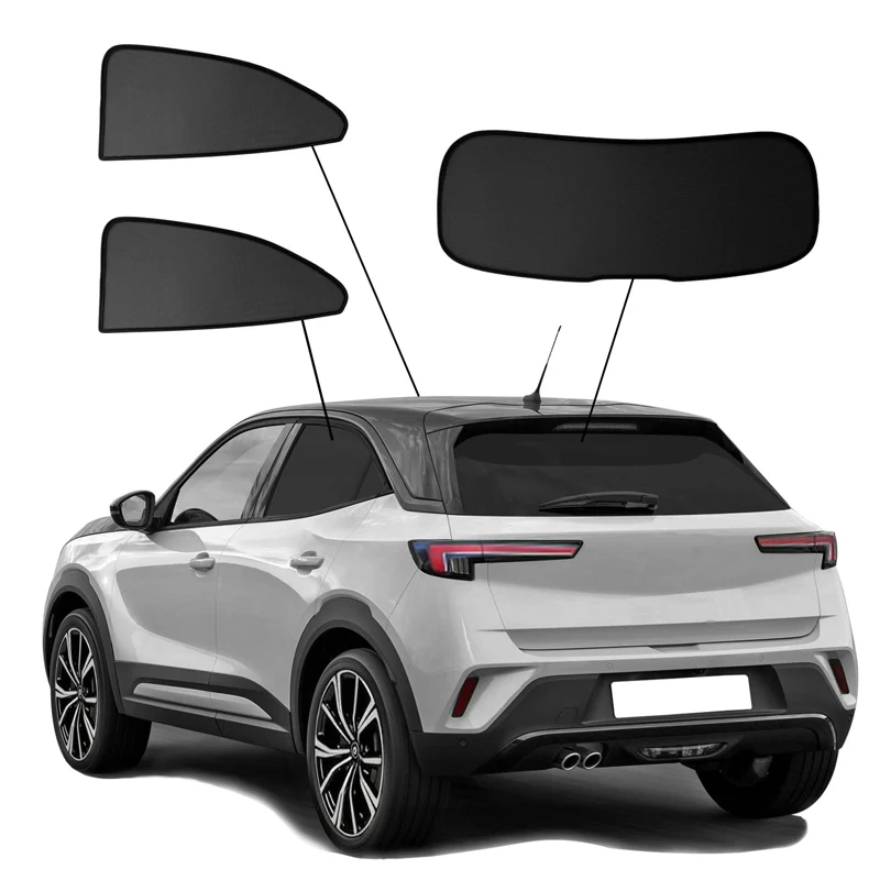 SunClip, Solgardin & Solskärm, passar till Opel Mokka II (2020-) inkl. Mokka-e