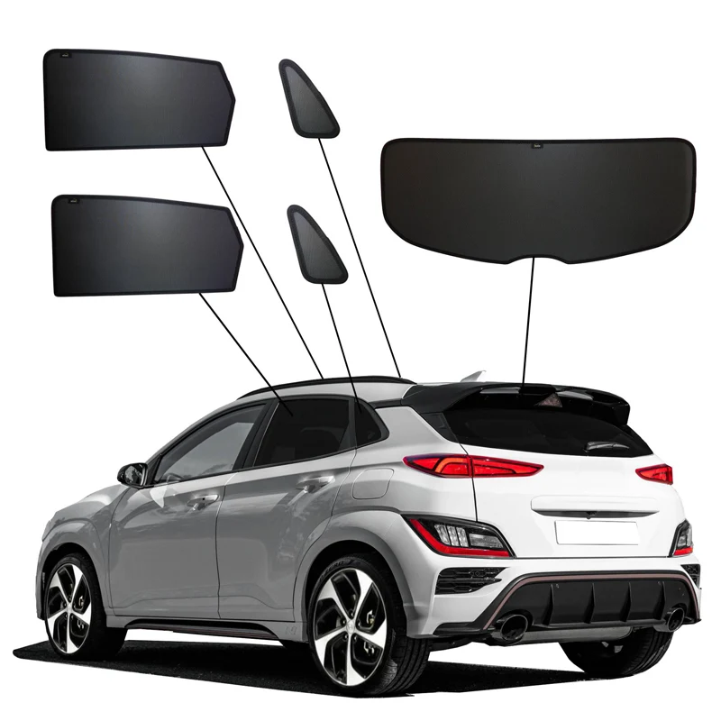 SunClip, Solgardin & Insynsskydd, passar till Hyundai Kona (2017-2023)