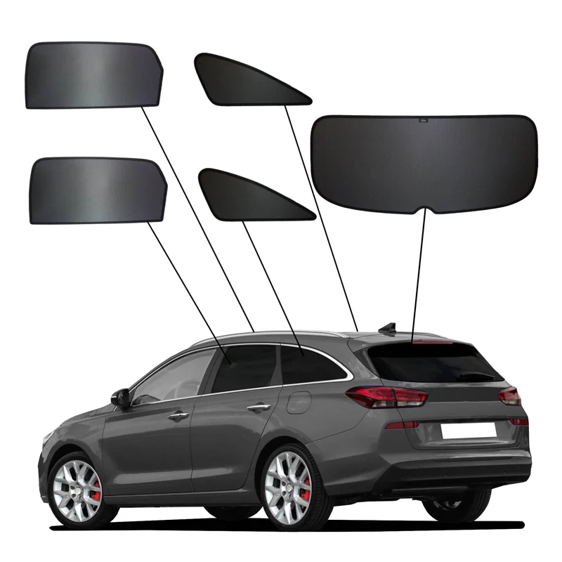 SunClip, solgardin, passar till Hyundai i30 CW (PDE) (2017-)