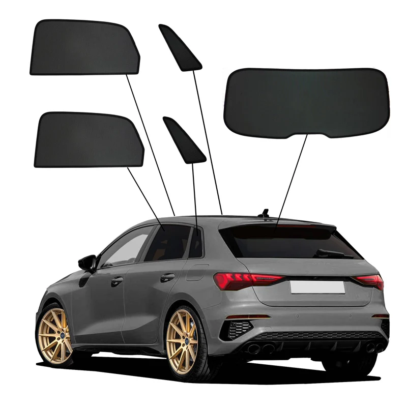 SunClip, Solgardin & Insynsskydd, passar till Audi A3 (8Y) Sportback (2020-)