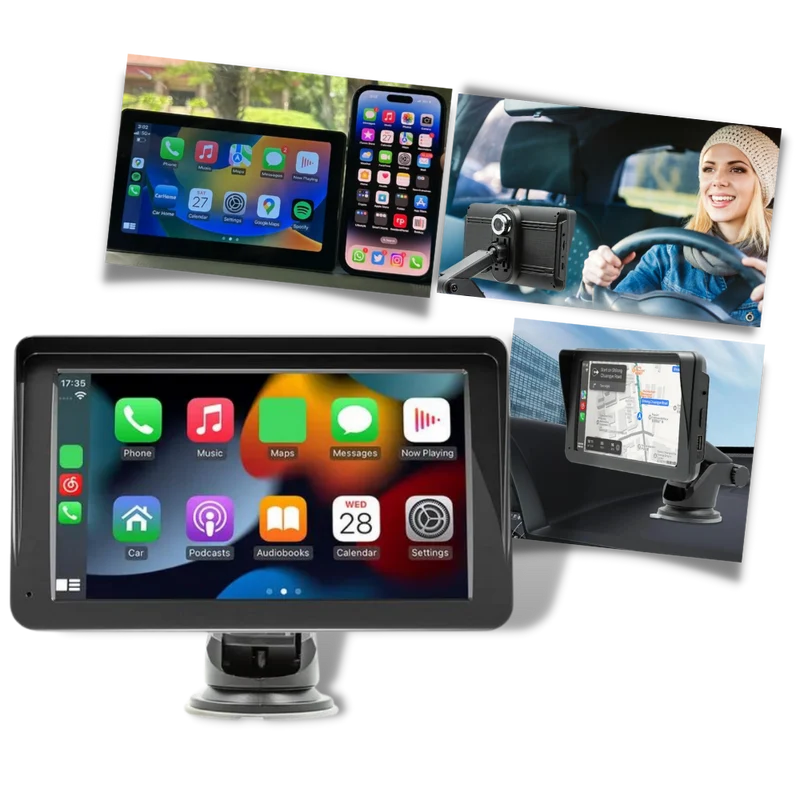 Trådlös carplay med multimedia