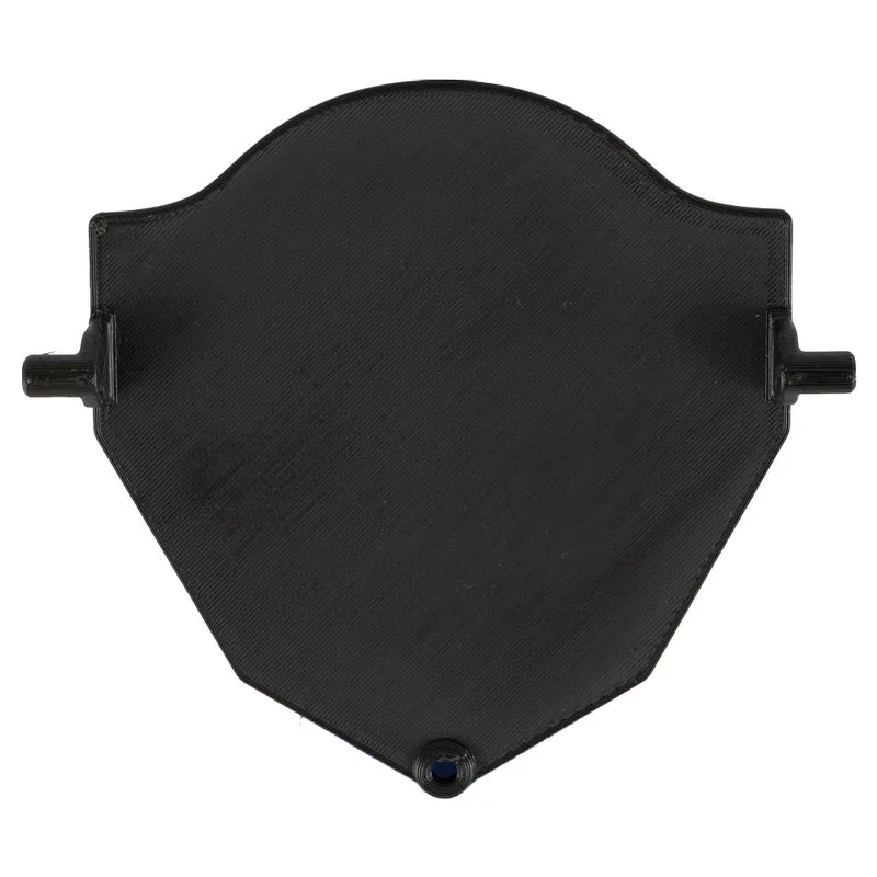 Skyddsplåt lamphus TM -2019 svart