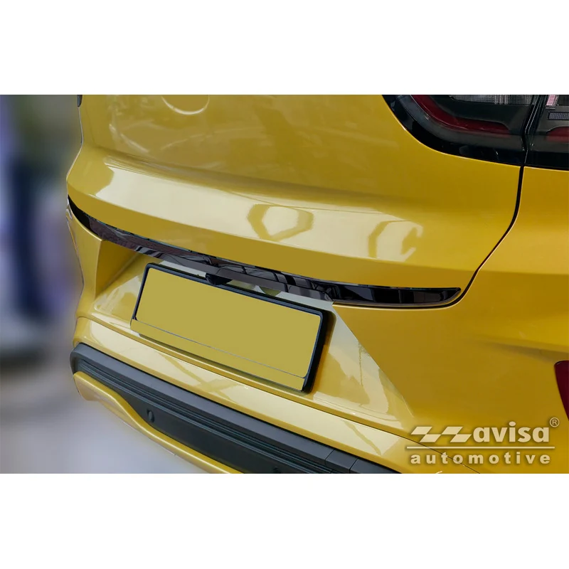 Avisa, Baklucklist, svart krom rostfritt stål, passar till Ford Puma (2019-)