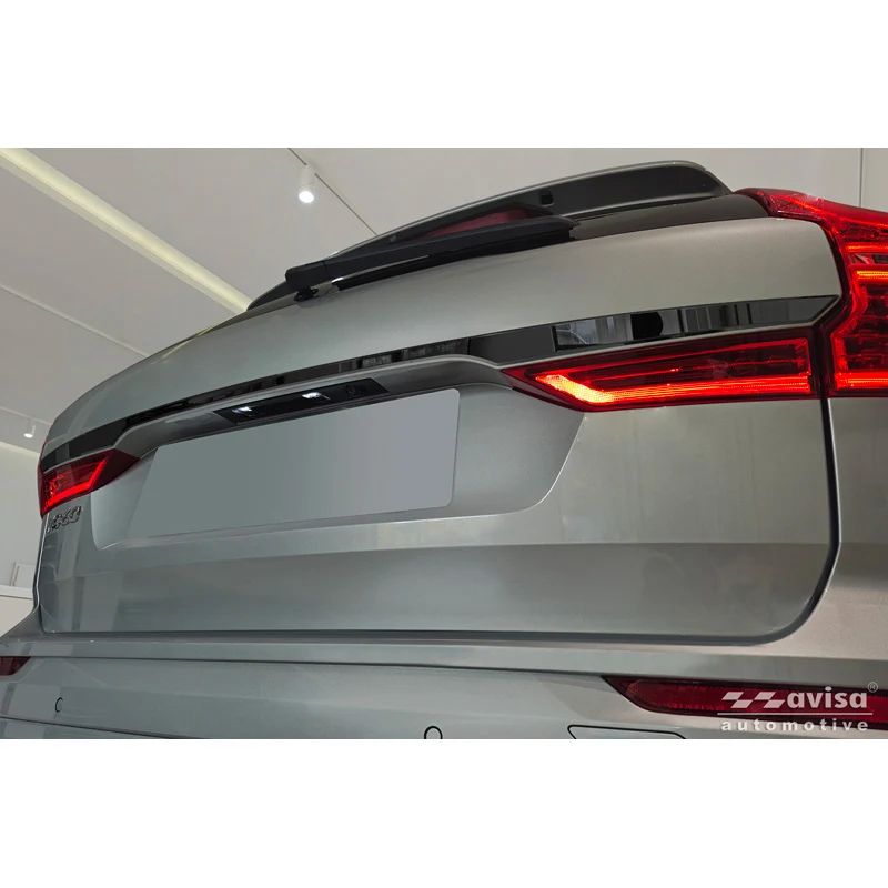 Avisa, Bakluckbeklädnad, svart krom rostfritt stål, passar till Volvo XC60 II (2017-2021) & Facelift (2021-)
