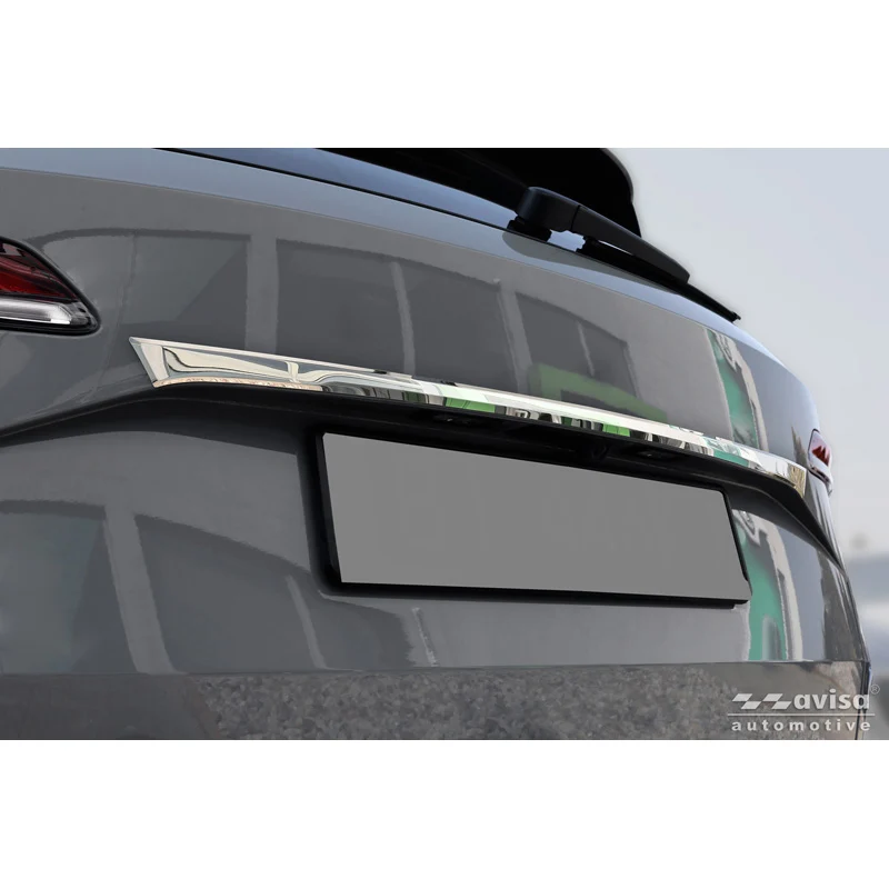 Avisa, Kromlist till baklucka, rostfritt stål, passar till Skoda Karoq (NU7) Facelift 2022-
