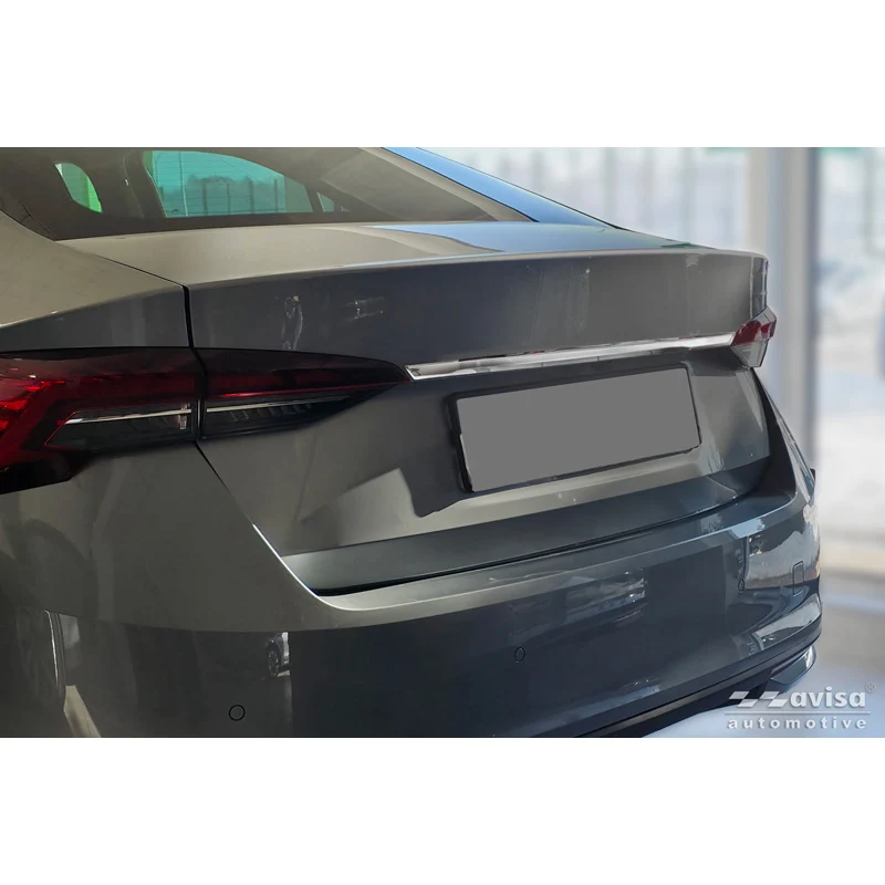Avisa, Kromad baklucktrim, rostfritt stål, passar till Skoda Octavia IV Liftback (NX3) (2019-2024) & Facelift (2024-)