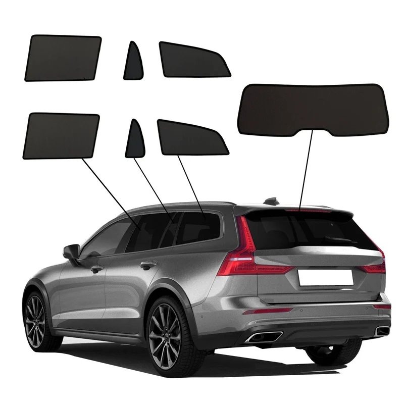 SunClip, Solgardin & integritetsskydd, passar till Volvo V60 II (2018-)