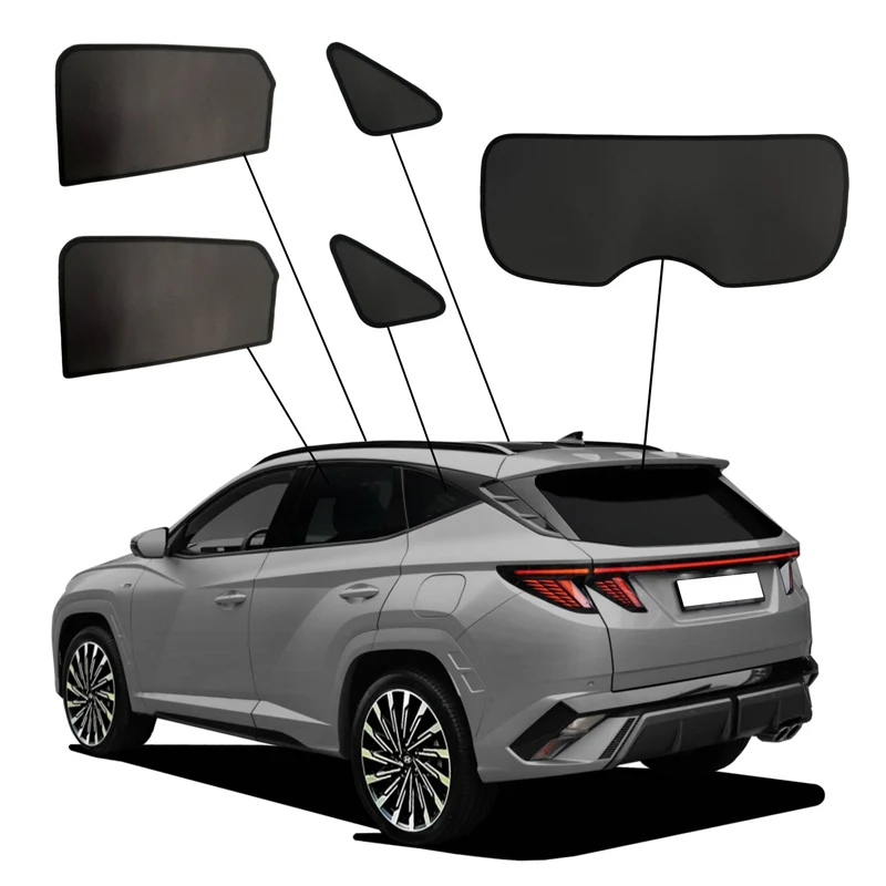 SunClip, solgardin & solskärm, passar till Hyundai Tucson (NX4E) (2020-)