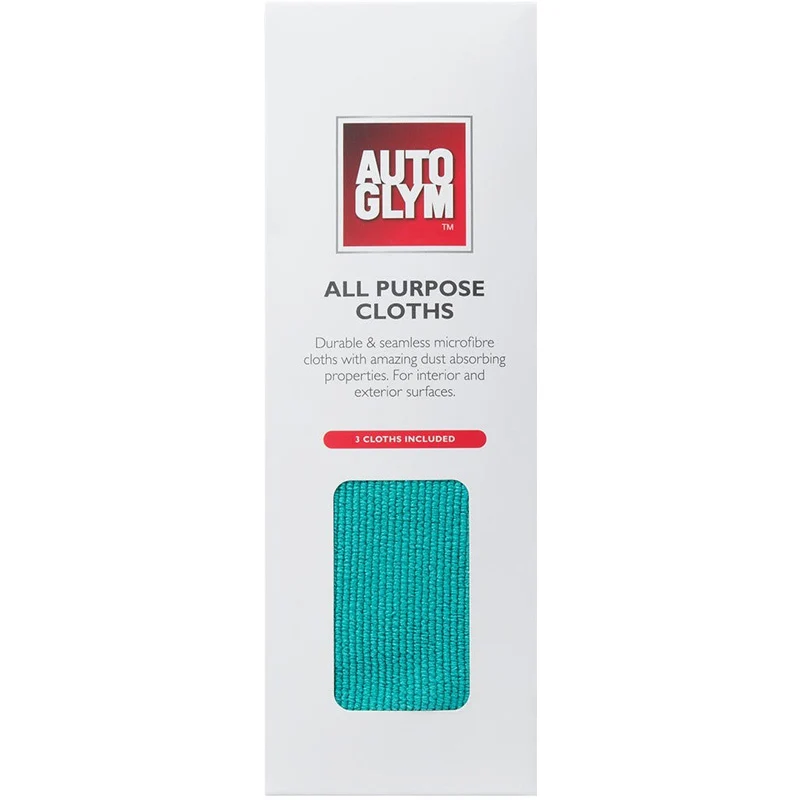 Autoglym, All Purpose Cloths, 3 st.