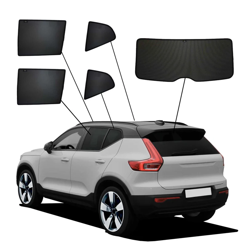 SunClip, solskydd & insynsskydd, passar till Volvo XC40 (2017-) & EX40 (2024-)