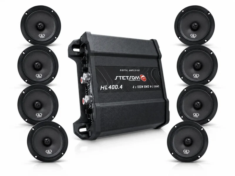 Stetsom DD Audio 4x6,5" paket