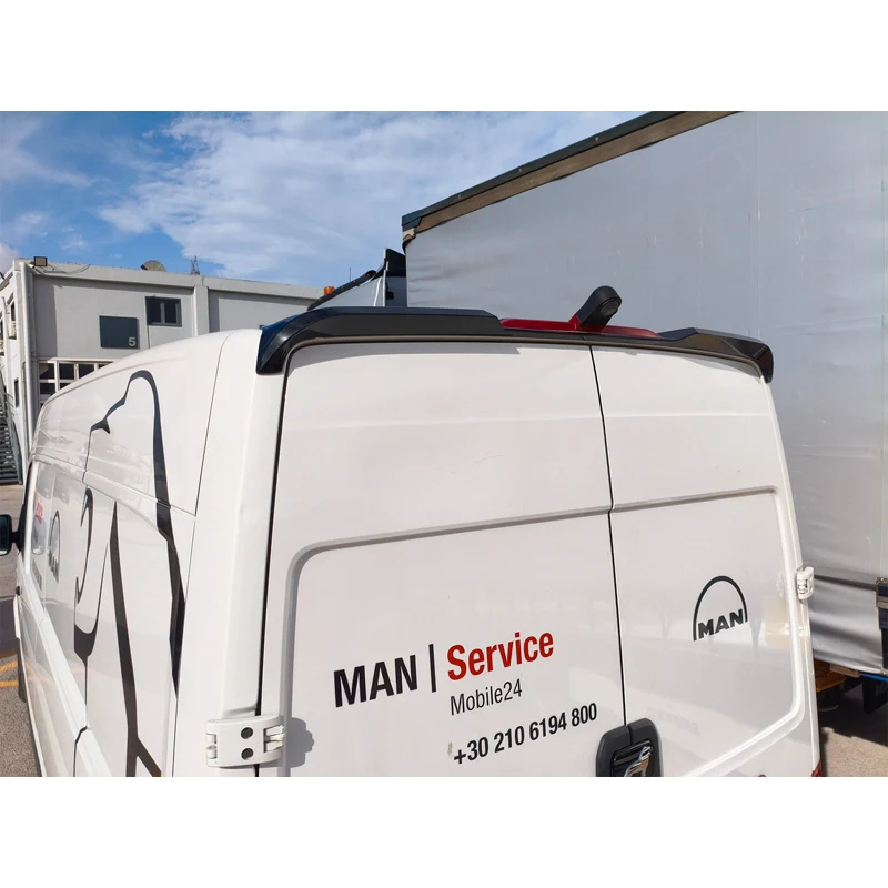 Motordrome, Takspoiler, Polyuretan, passar till Volkswagen Crafter II (H2) (2016-) & MAN TGE (H2) (2017-)