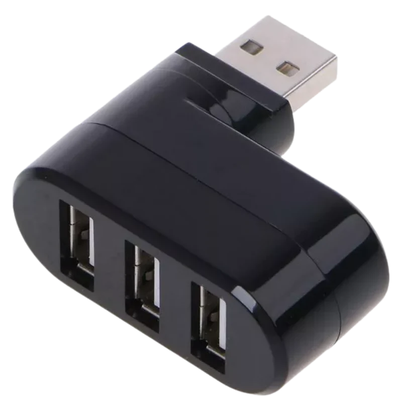 Roterande USB-adapter med flera portar