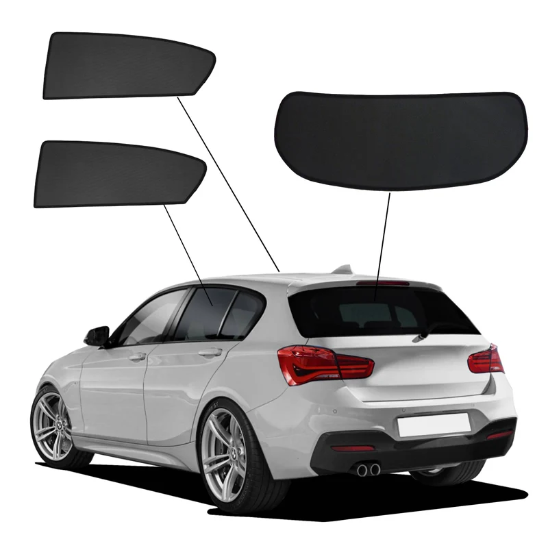 SunClip, solgardin & solfilter, passar till BMW 1-Series F20 5-dörrars (2011-2019)