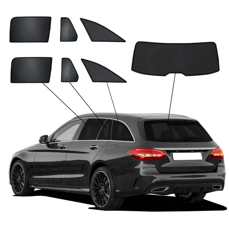 SunClip, Solgardin, passar till Mercedes C-Class W205 Kombi (2014-2021)