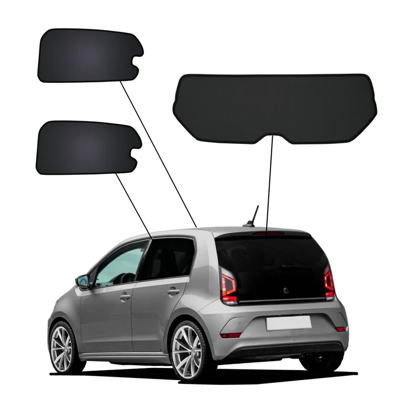 SunClip, solgardin & solfilter, passar till Volkswagen Up! & Seat Mii & Skoda Citigo 5-dörrars (2011-)