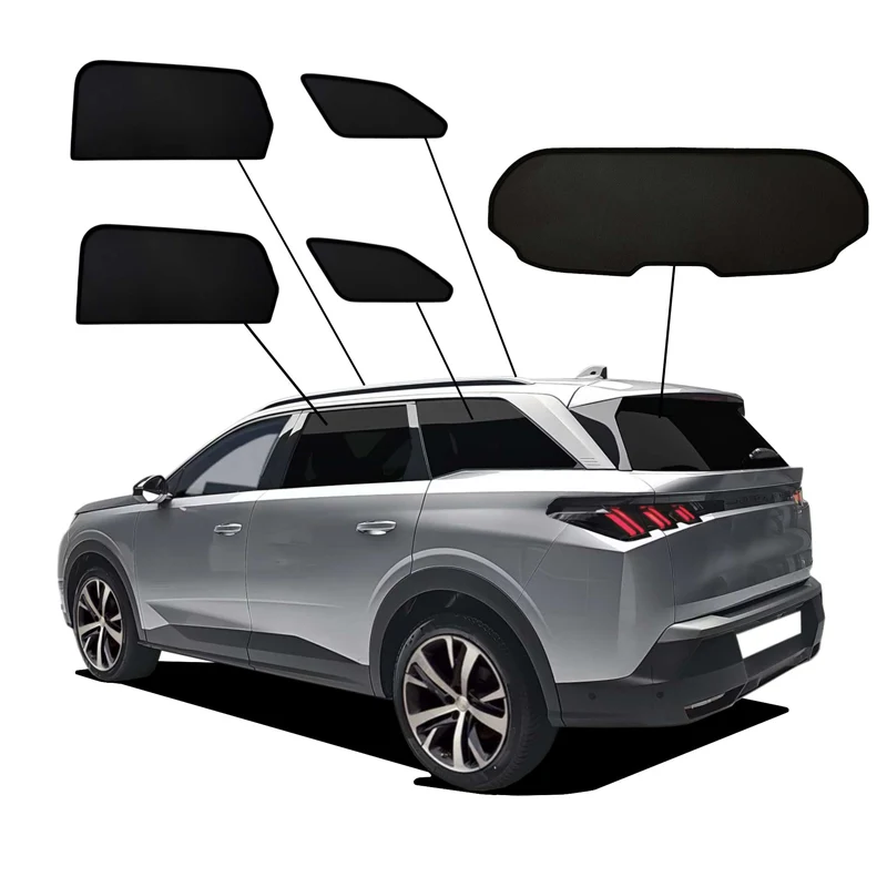 SunClip, Solgardin & insynsskydd, passar till Peugeot 5008 III (2024-)