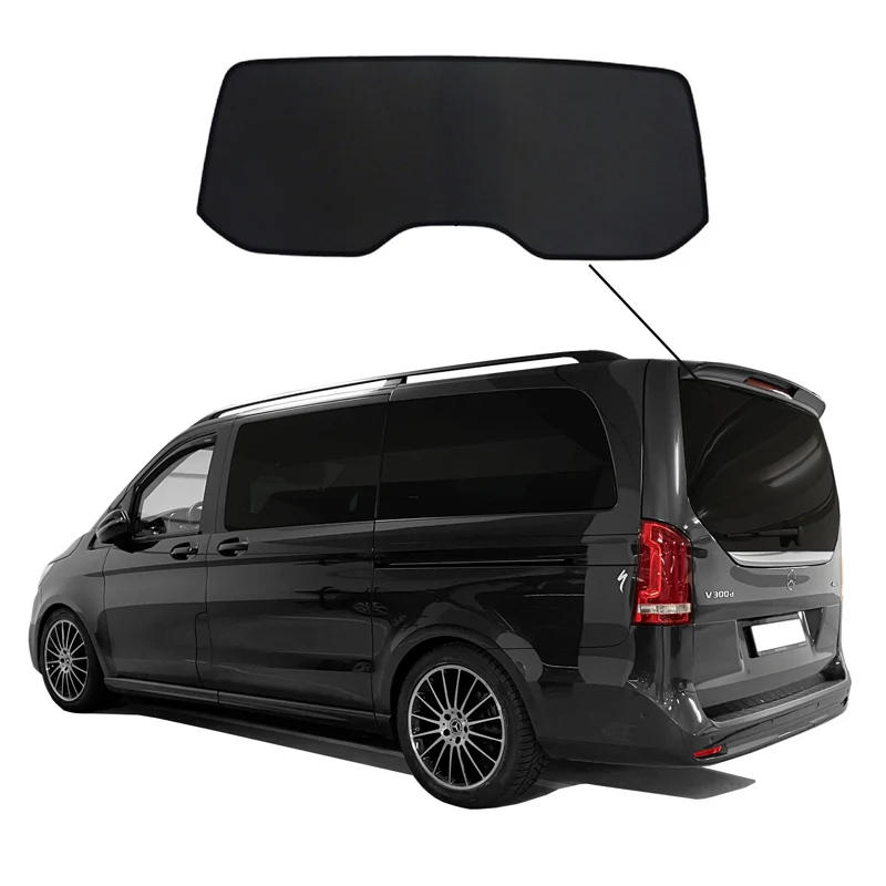 SunClip, solgardin och solskärm, passar till Mercedes V-Class W447 (2014-2024, endast baklucka)