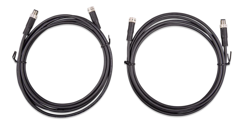 M8 circular connector Male to Female 3 pole 2 m (2st)