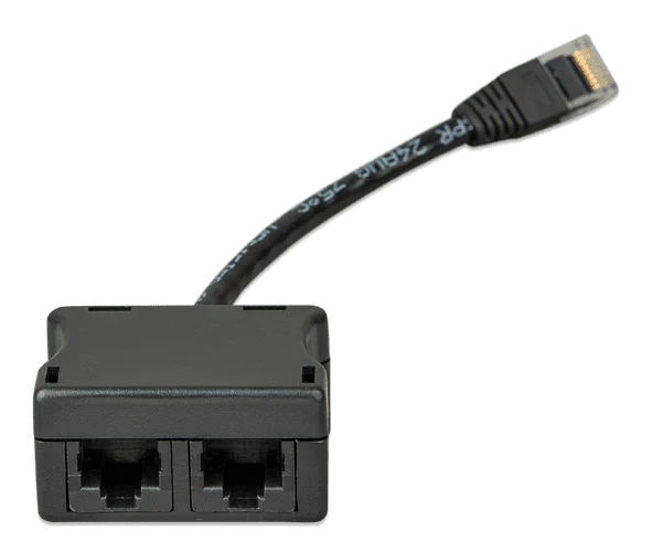 RJ45-splitter 1xRJ45 male/15cm