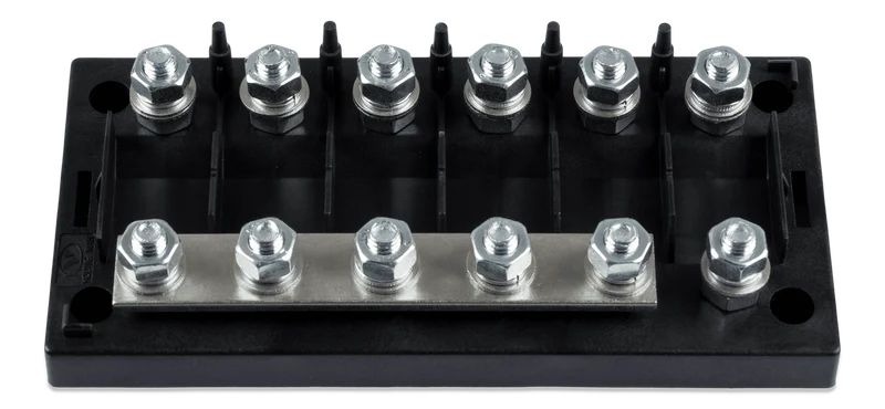 Fuse holder 6-way for MEGA-fuse