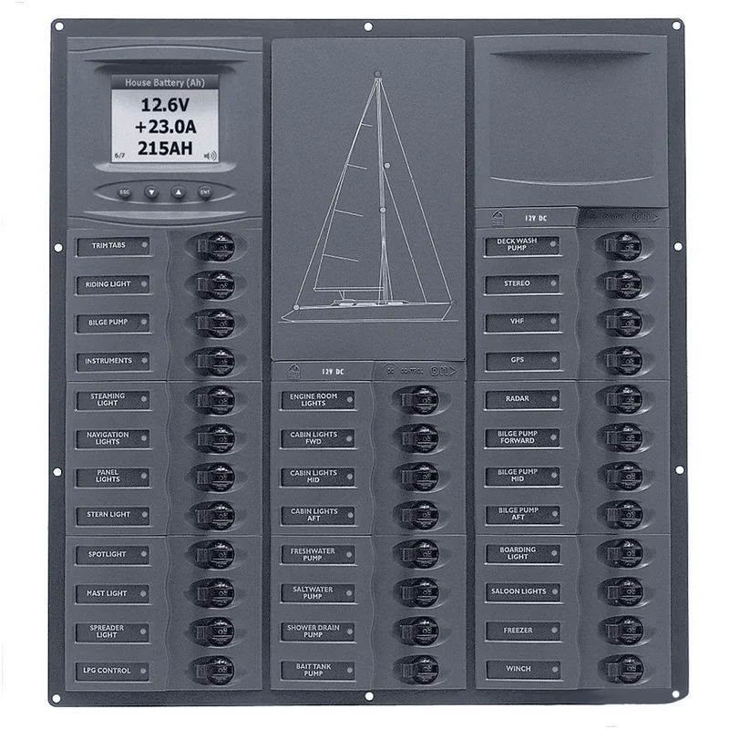Circuit Breaker Panel Sail Yacht
