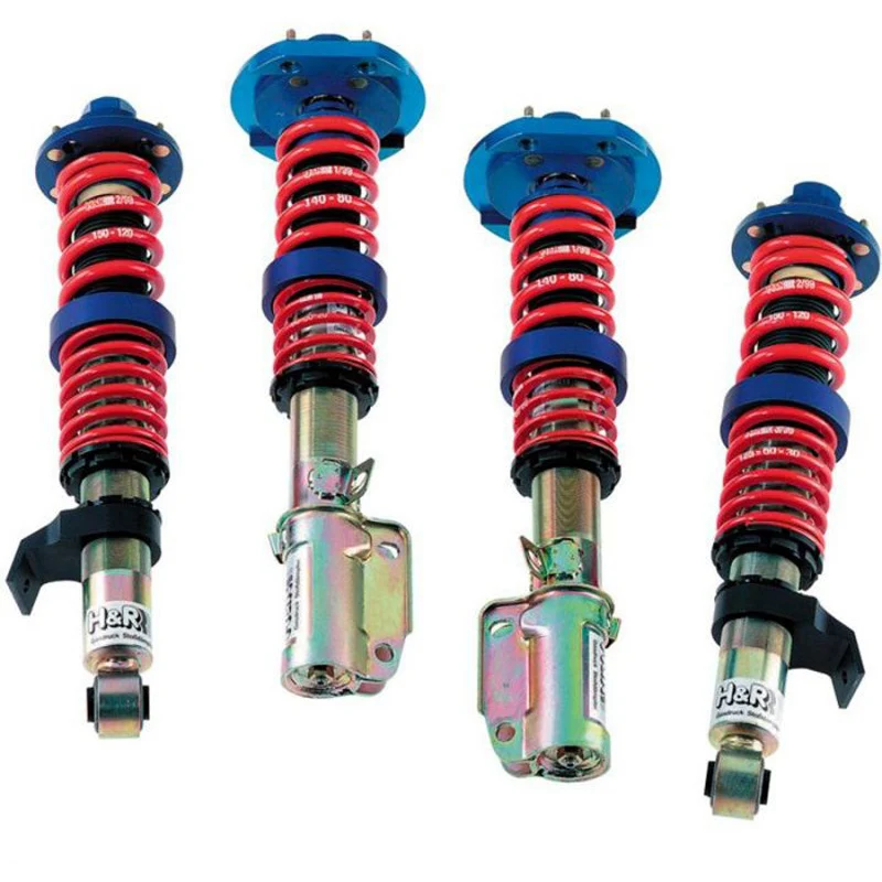 H&R, coilover-fjädring, Monotube, passar till Volkswagen Golf VIII (CD) 1.4 eHybrid/GTE & Seat & Cupra Leon (KL) 1.4 e-Hybrid (HB) & Audi A3 40/45 TFSIe Sedan/SB (2020-) FA40-60/RA45-70mm (FA-Load från 1001kg) inkl. avstängningssats (Multilink)