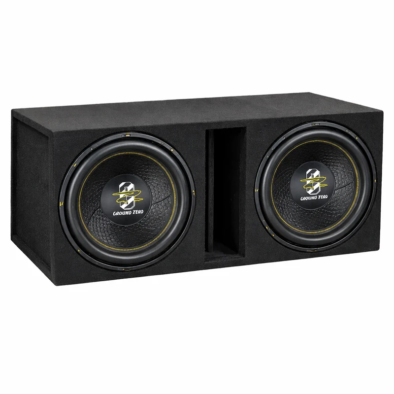 Ground Zero GZIW 12XSPL 2x12" i baslåda