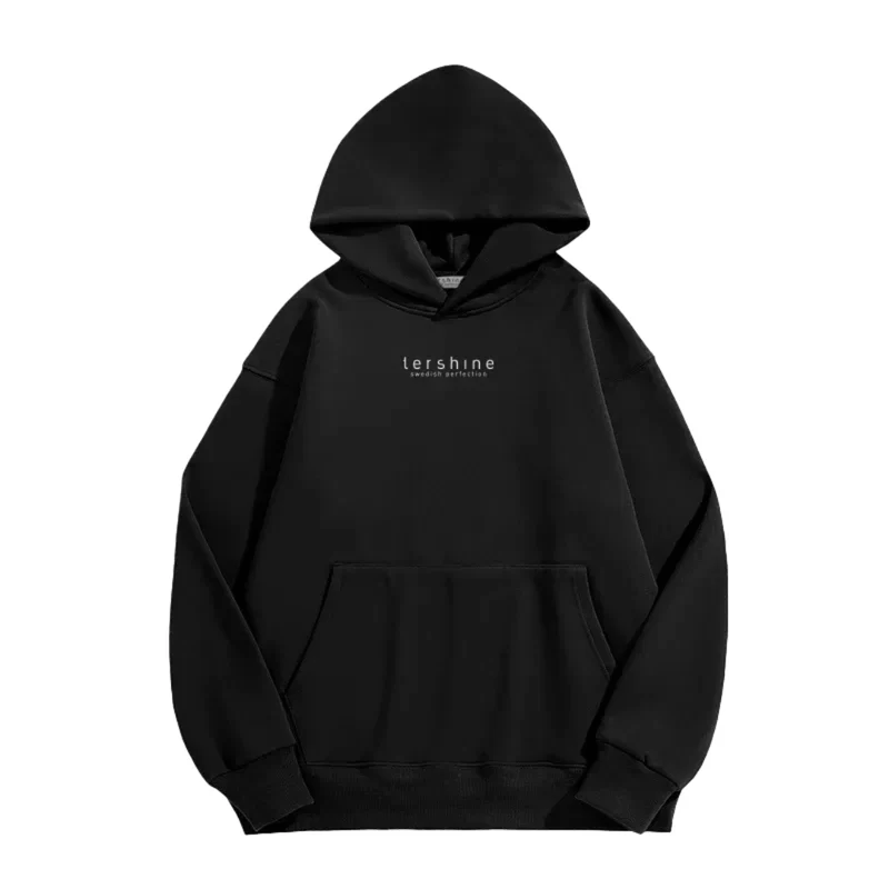 Tershine Defined Hoodie, svart X-large