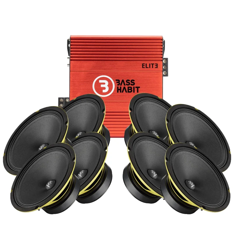 Ground Zero GZCM 8.0XSPL 8x8" tufft kit