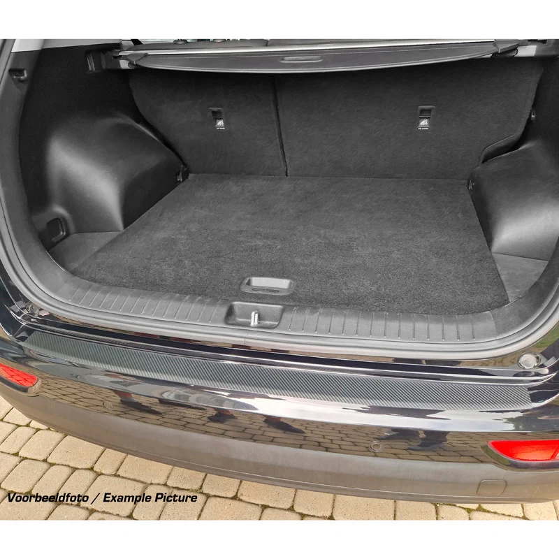 MAX6, bagkofångarskydd, kolfiberlook, passar till Volkswagen Multivan T7 (2021-)