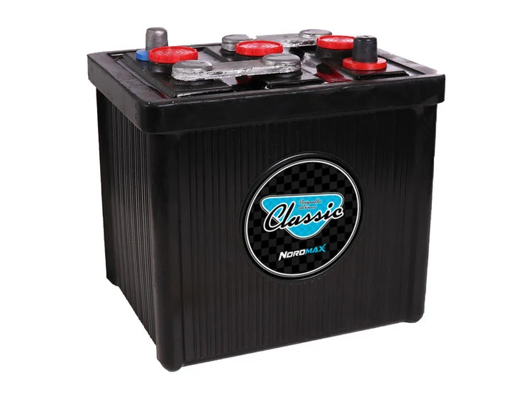 Nordmax Bilbatteri Bakelit Klassiska Fordon 6V 84Ah 425A